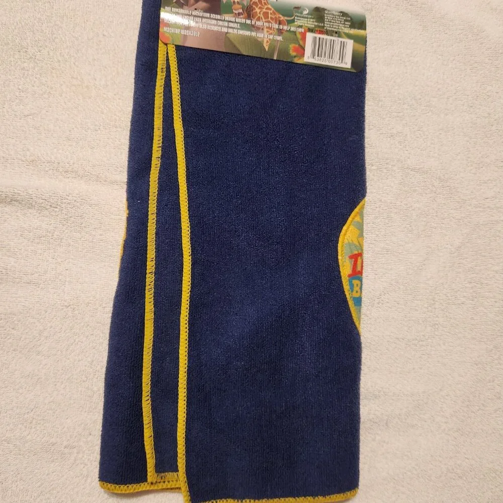 Set of 3 Madagascar Microfiber Pet Towels - NWT